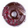 Фото к позиции меню Пончики Вишня-Ром-Темный шоколад