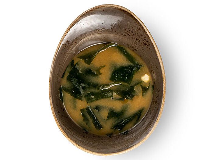 Мисо суп с грибами Намеко и сыром Тофу