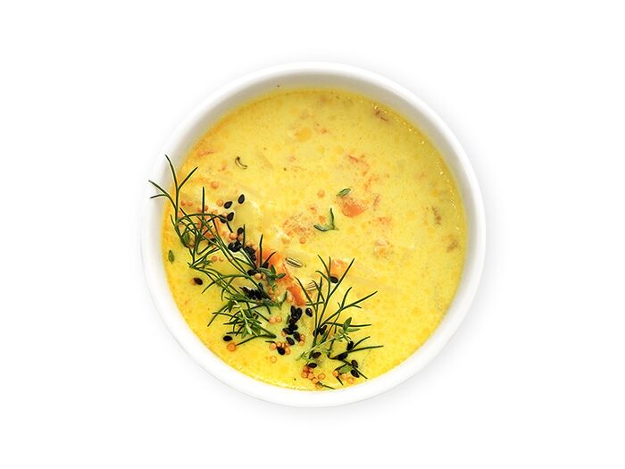 Сырный суп с вермишелью L