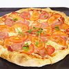 Фото к позиции меню Пицца с ветчиной и томатами