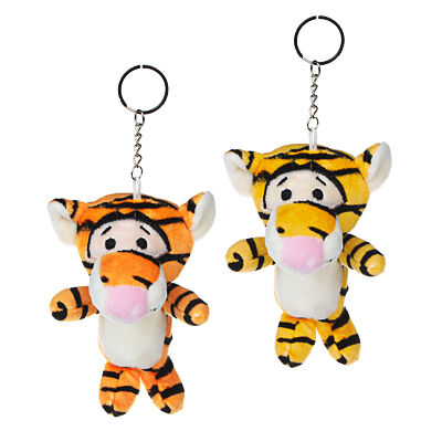 Мешок подарков игрушка мягкая в виде тигра с подвесом, 13см, полиэстер, 2 дизайна