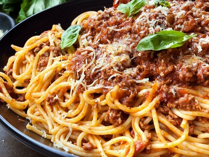 Spaghetti viande hachée