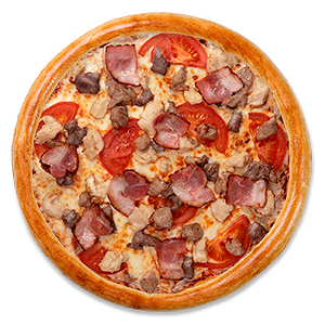 Пицца Мясное Ассорти 26 см стандартное тесто