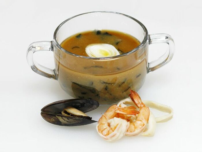 Мисо-суп с Морепродуктами