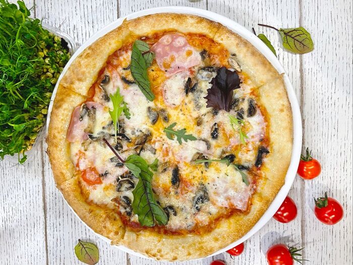 Пицца Капричиоза на сливочной основе