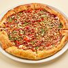 Фото к позиции меню Пицца с ростбифом и печеным перцем