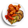 Фото к позиции меню Курица по-азиатски с овощами гриль