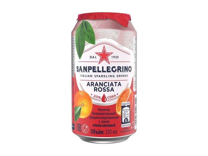 Sanpellegrino с соком Красный апельсин
