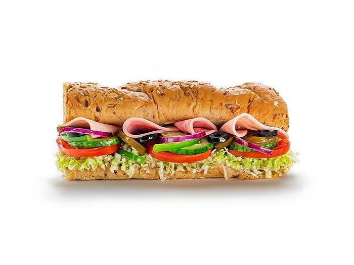 Сэндвич с индейкой/ветчиной половинка