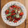 Фото к позиции меню Домашний салат из огурцов и помидоров
