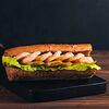 Фото к позиции меню Сэндвич с креветками