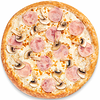 Фото к позиции меню Пицца ветчина с грибами 25 см