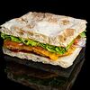 Фото к позиции меню Сэндвич Тонкацу креветка