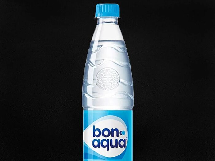 Вода питьевая газированная BonAqua