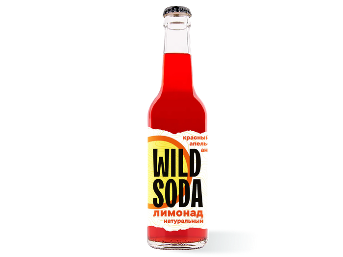 Лимонад Wild Soda Красный апельсин