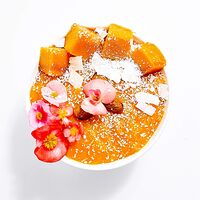 Чиа-пудинг манго-маракуйя
