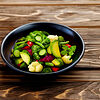Фото к позиции меню Овощной салат с авокадо и понзу