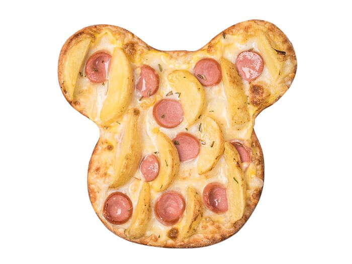 Пицца Мышка-сосиска