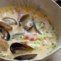 Валенсийский суп с морепродуктами