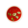 Фото к позиции меню Суп томатный с базиликом