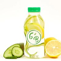 Detox вода лимон-огурец-имбирь