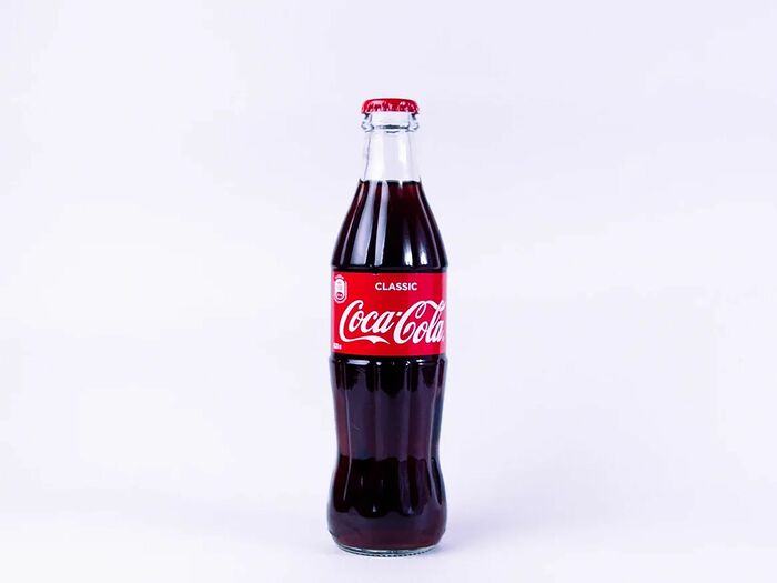 Coca-Cola стеклянная бутылка