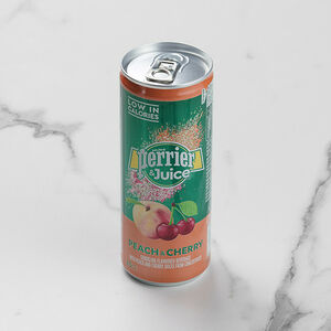 Вода Perrier со вкусом Персик-Вишня