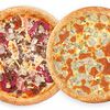 Фото к позиции меню 2 пиццы Катюша и Сочная курочка