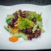 Салат из овощей с пикантным соусом