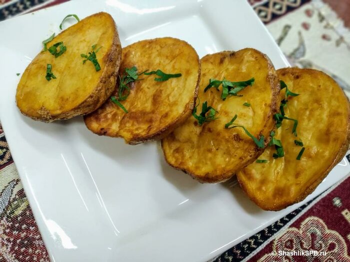 Картофель в тандыре