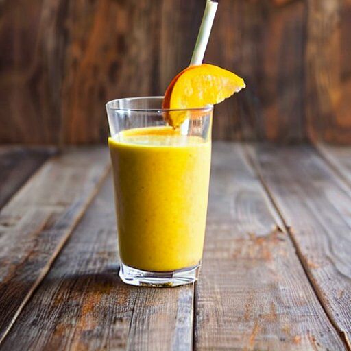 Orange & banana smoothie