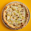 Фото к позиции меню Пицца с грушей и горгондзолой (Pizza with Gorgonzola & Pear)