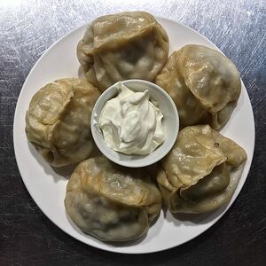 Манты из рубленого мяса