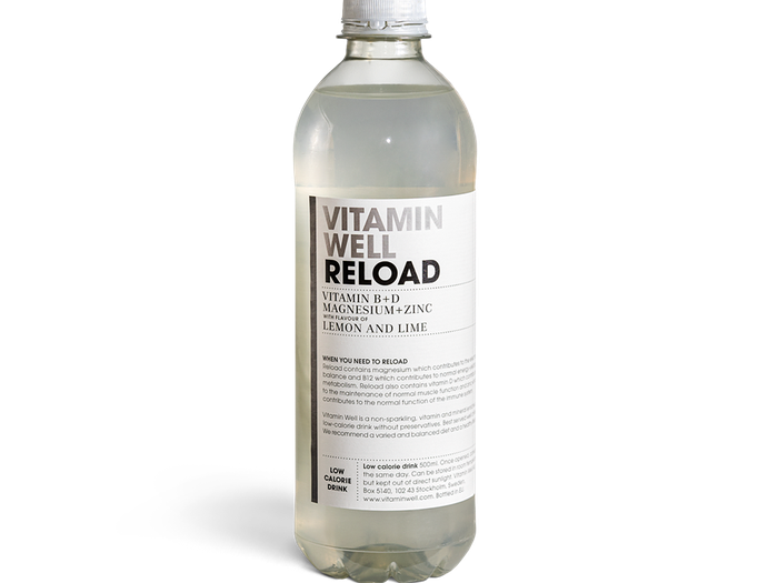 Напиток Vitamin Well Reload лимон и лайм