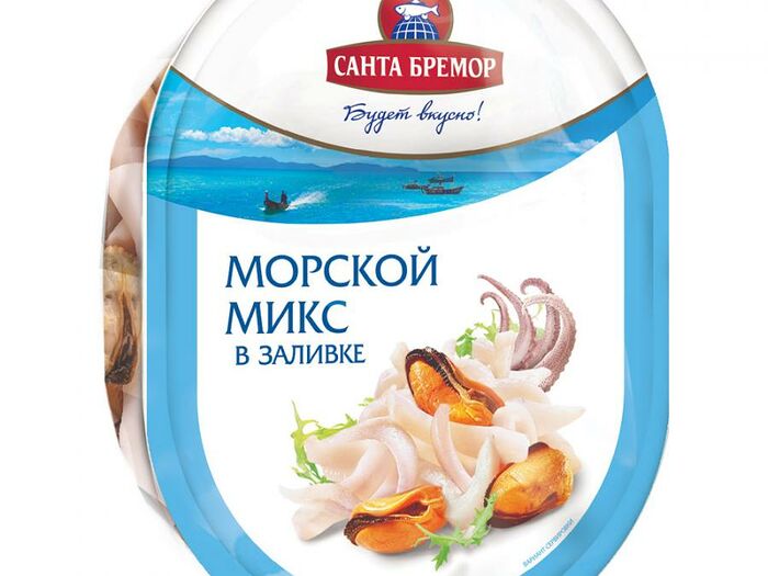 Коктейль морской микс Русское Море 180г