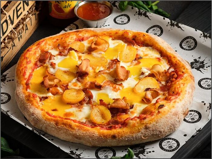 Крафт Пицца с запеченным картофелем и сыром Чеддер