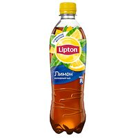 Lipton черный чай с лимоном