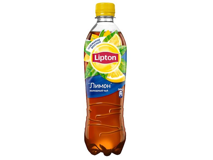 Lipton черный чай с лимоном