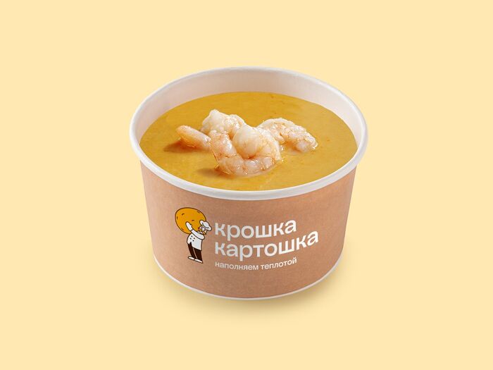 Крем-суп из креветок Новинка