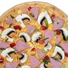 Фото к позиции меню Пицца Ветчина-грибы