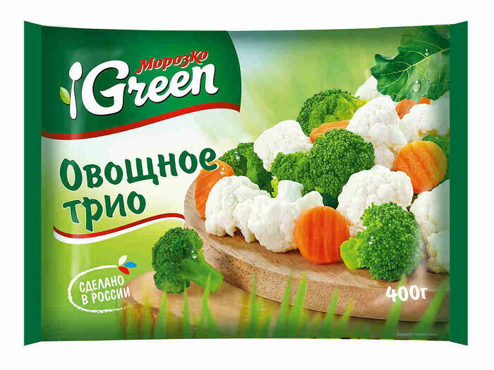 Овощное трио Морозко Green 400г