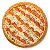 Фото к позиции меню Пицца Маргарита традиционное тесто большая (40см)