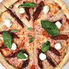 Фото к позиции меню Пицца Маргарита с вялеными томатами