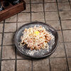 Фото к позиции меню Спагетти Карбонара с перепелиным яйцом