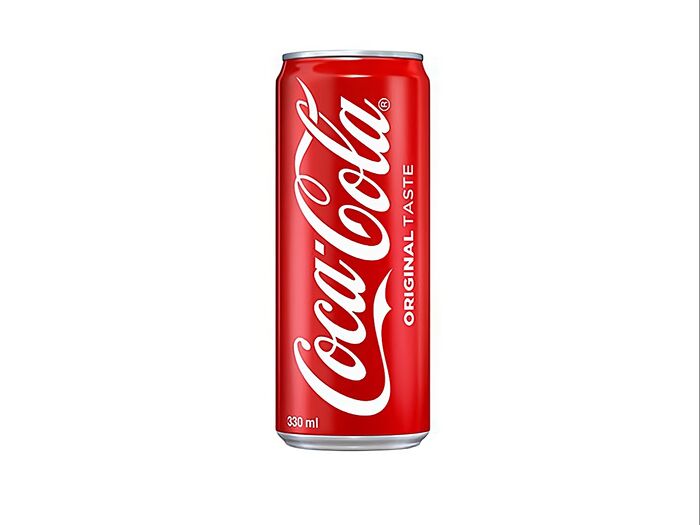 Coca cola в железной банке