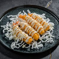 Креветка Темпура в трюфельном соусе