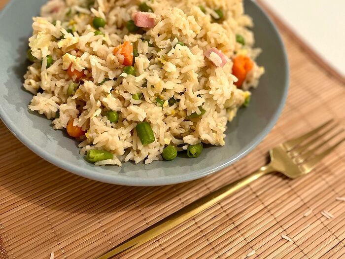 Babas special fried rice non veg