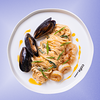 Фото к позиции меню Удон с морепродуктами в соусе Том-Ям
