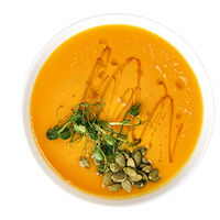 Тыквенный суп-крем с трюфельным маслом