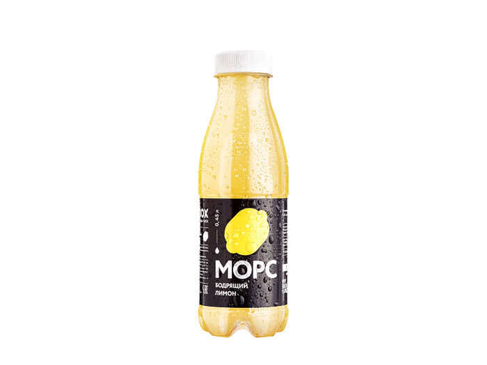 Морс Бодрящий лимон 0,45 л